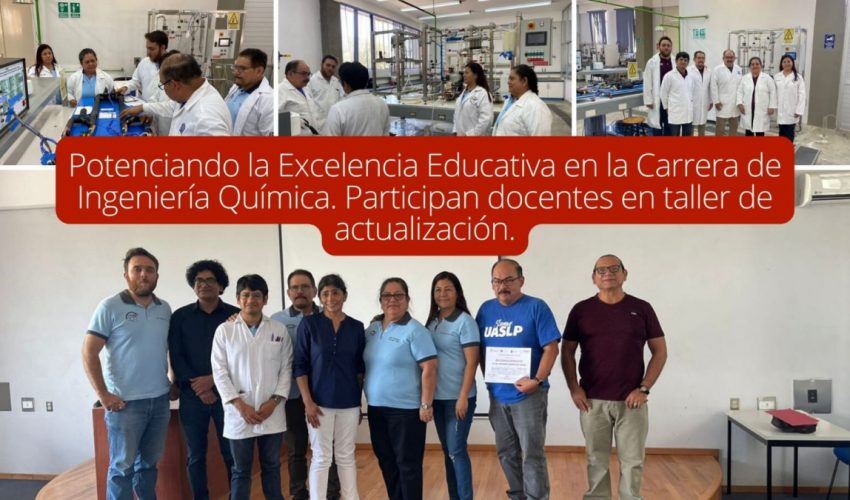 Taller de Actualización Docente en Operaciones Unitarias en la UAMRA: Potenciando la Excelencia Educativa en la Carrera de Ingeniería Química